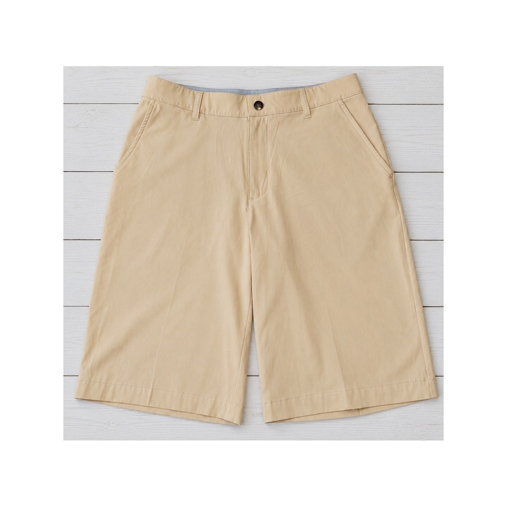 Adidas Mens Golf Shorts Khaki Tan Performance Stretch Athletic Outdoor Size 30
